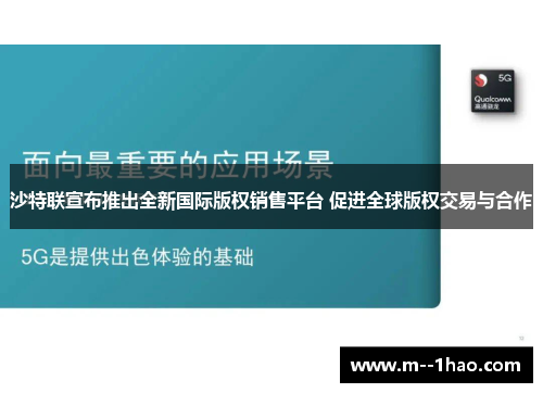 沙特联宣布推出全新国际版权销售平台 促进全球版权交易与合作 沙特联宣布推出全新国际版权销售平台 促进全球版权交易与合作